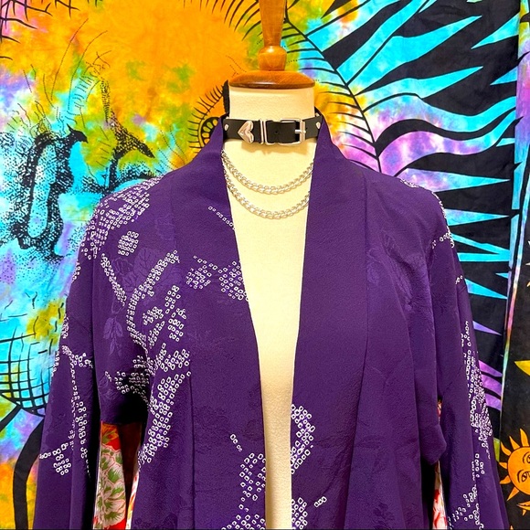 🌈 Gorgeous patchwork art kimono - Picture 1 of 12